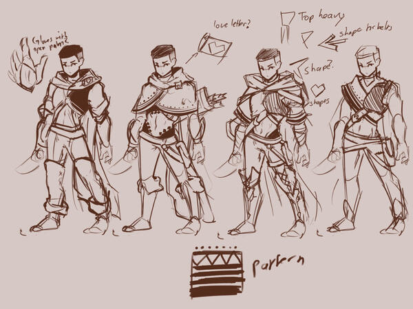 Bow Concept sketches