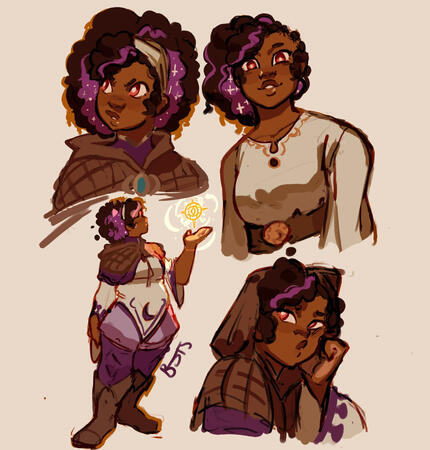 Glimmer Concept sketches